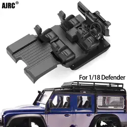 1/18 wewnętrzne siedzenia do druku 3d/konsola środkowa/błotnik dla Traxxas Trx4-m Defender Trx4m zdalnie sterowany samochód gąsienicowy akcesoria do modernizacji