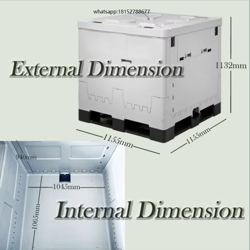 Foldable Turnover Container Collapsible Box