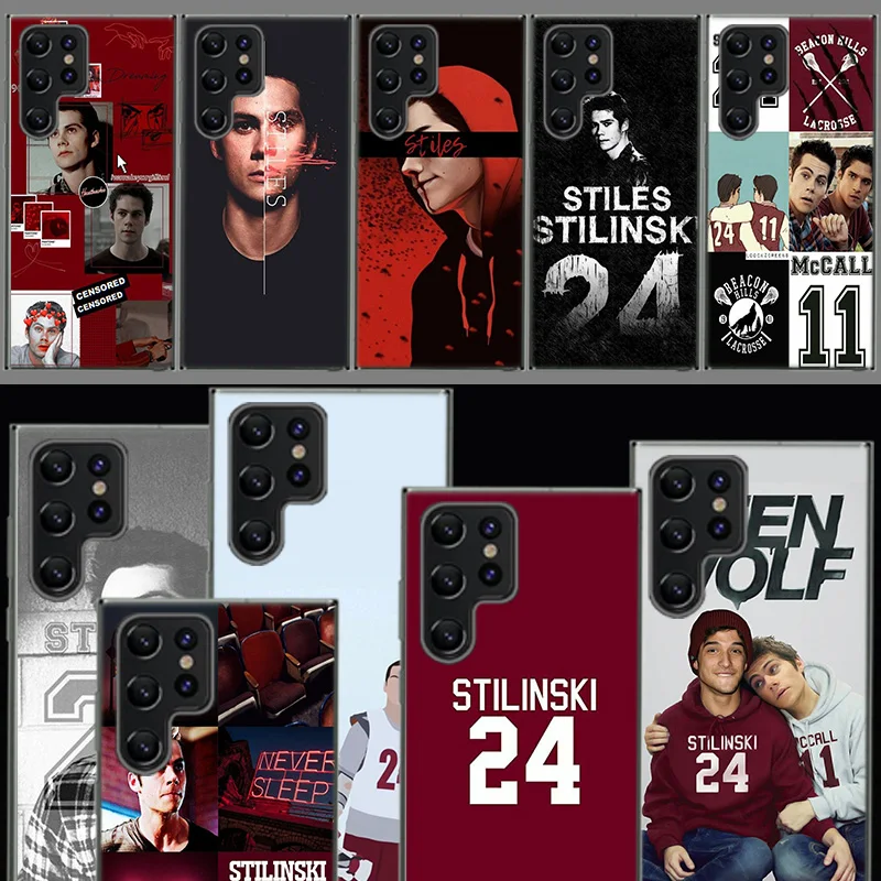 Teen Wolf Stilinski 24 Cover For Samsung Galaxy S21 S20 S23 FE S22 S24 Ultra Phone Case S10 S10E S8 S9 Plus S7 S6  Edge Clear Co