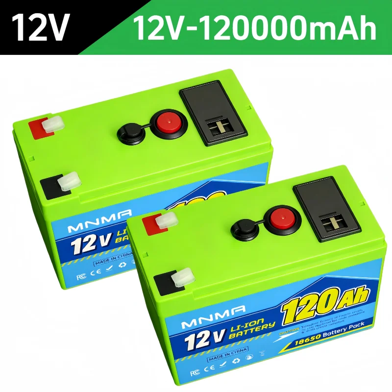 

100A120Ah 12V 4000+ Cycles Long LiFePo4 Battery, BMS TemperatureBuilt-in protectionCycle Life Home Energy Storage Solar System,