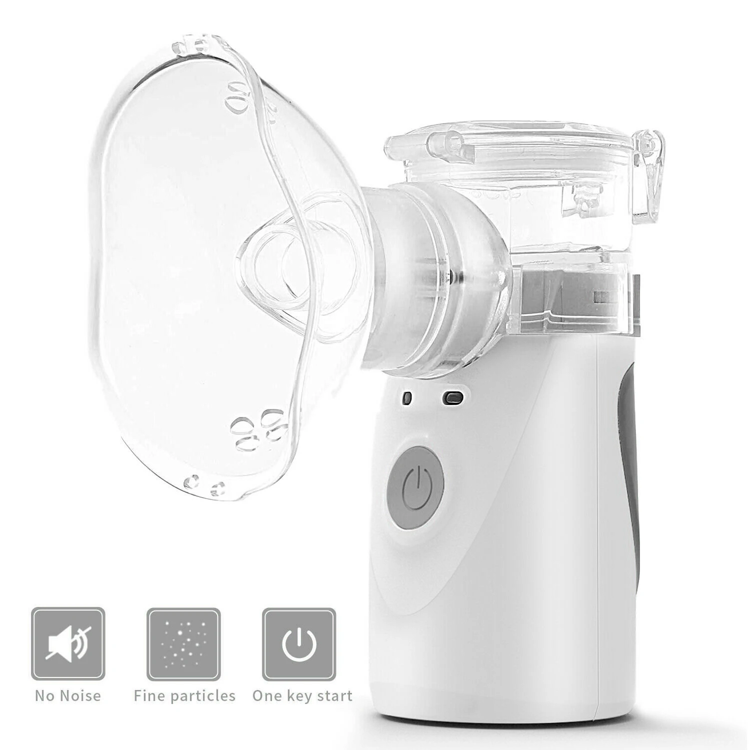 

Portable Nebulizer Machine Medical Atomizer Nebuliser Inhalator Adult Children Silent Inhaler Humidificador Nebulizador Portatil