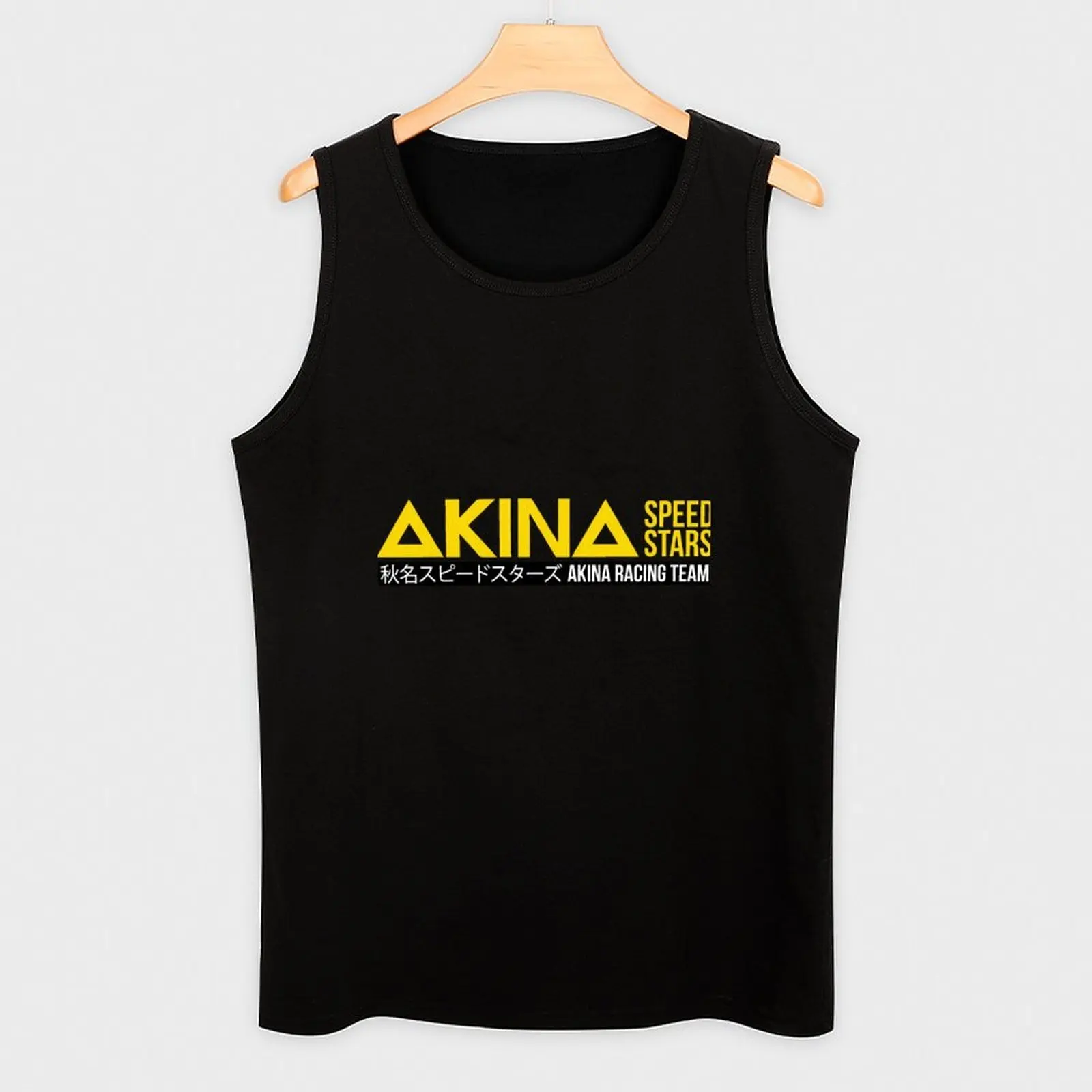Akina speed stars Gunma Team Classic Tank Top Ultra Soft Tank Top Comfort Breathable Sleeveless view 3