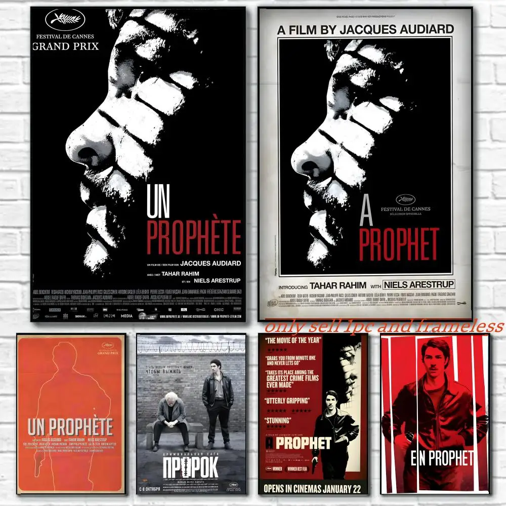 Classic Crime film A-A Prophet Poster Wall art poster paintings are suitable for clubs living rooms and bedroom