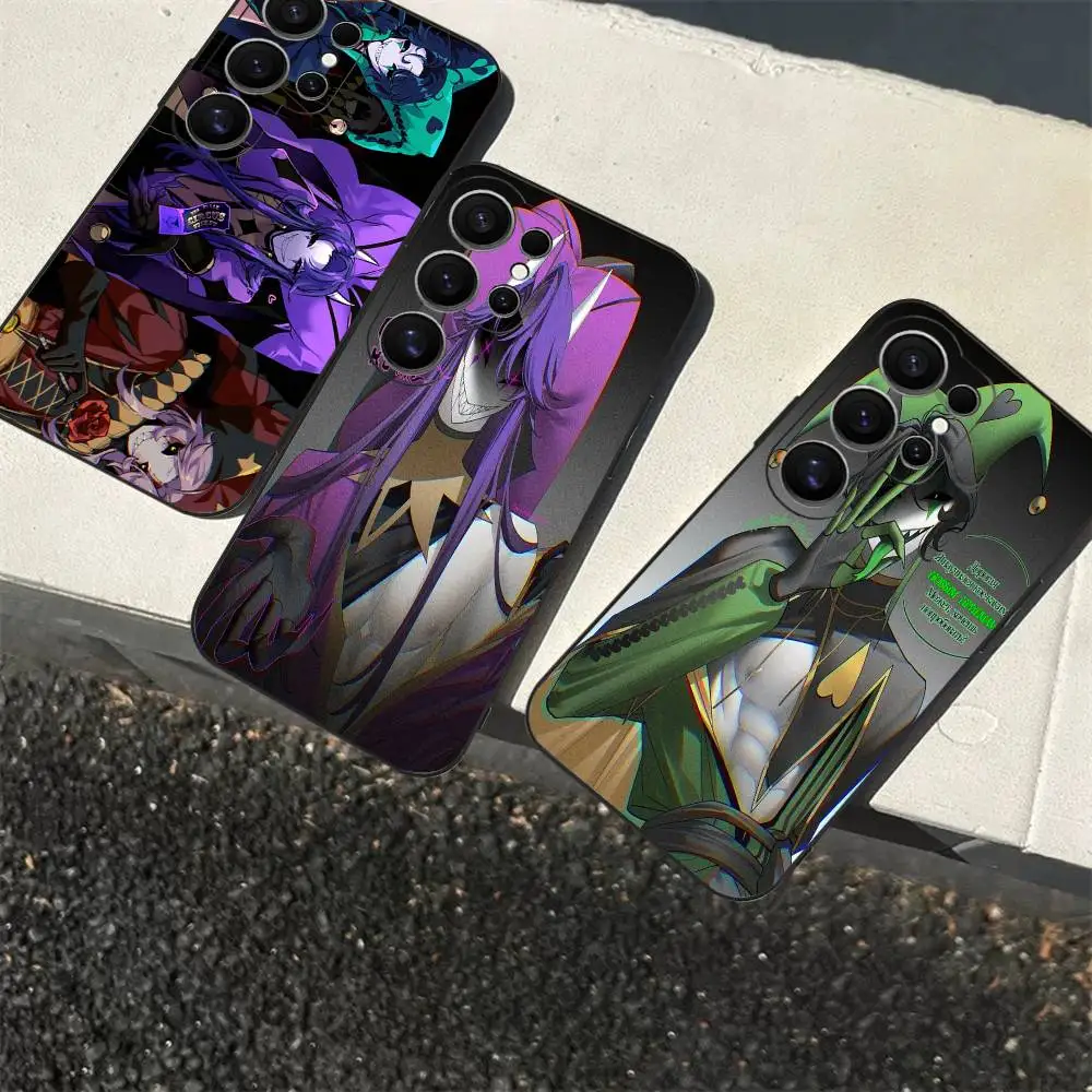The Freak Circus Pierrot Game Phone Case For Samsung S 24 fe 25 Ultra plus 20 lite 21 30 22 23 24 22 Ultra 5G Fundas