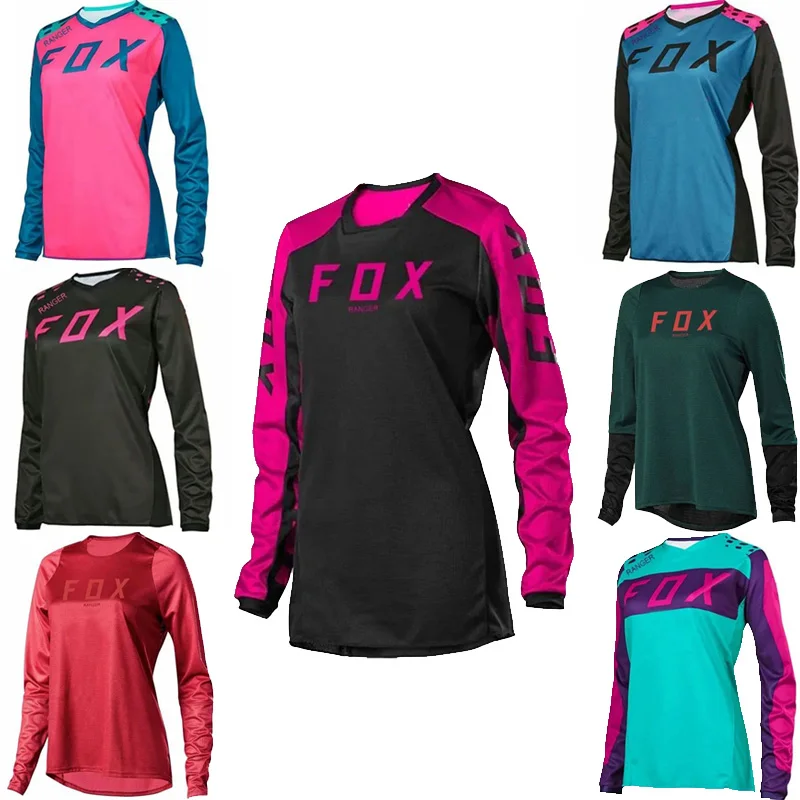 

Women's mountain bike downhill shirt ranger fox off-road shirt DH motorcycle shirt off-road motorcycle sportswear bicycle
