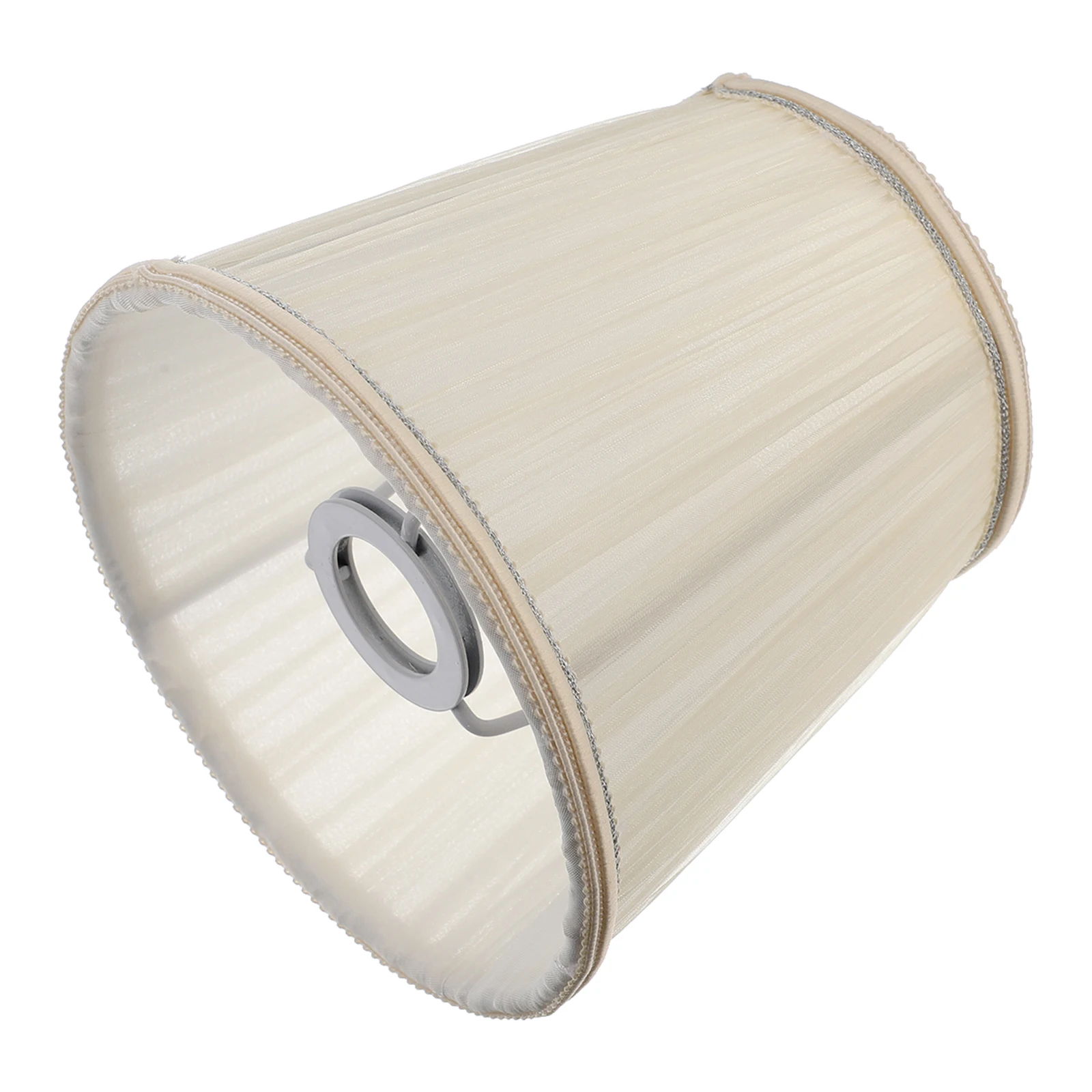 

Fabric Lampshade Beige Silk Wrinkle Cloth Cover Dust Protection Home Decor Cloth Lampshade Ceiling Pendant Lamp Shade