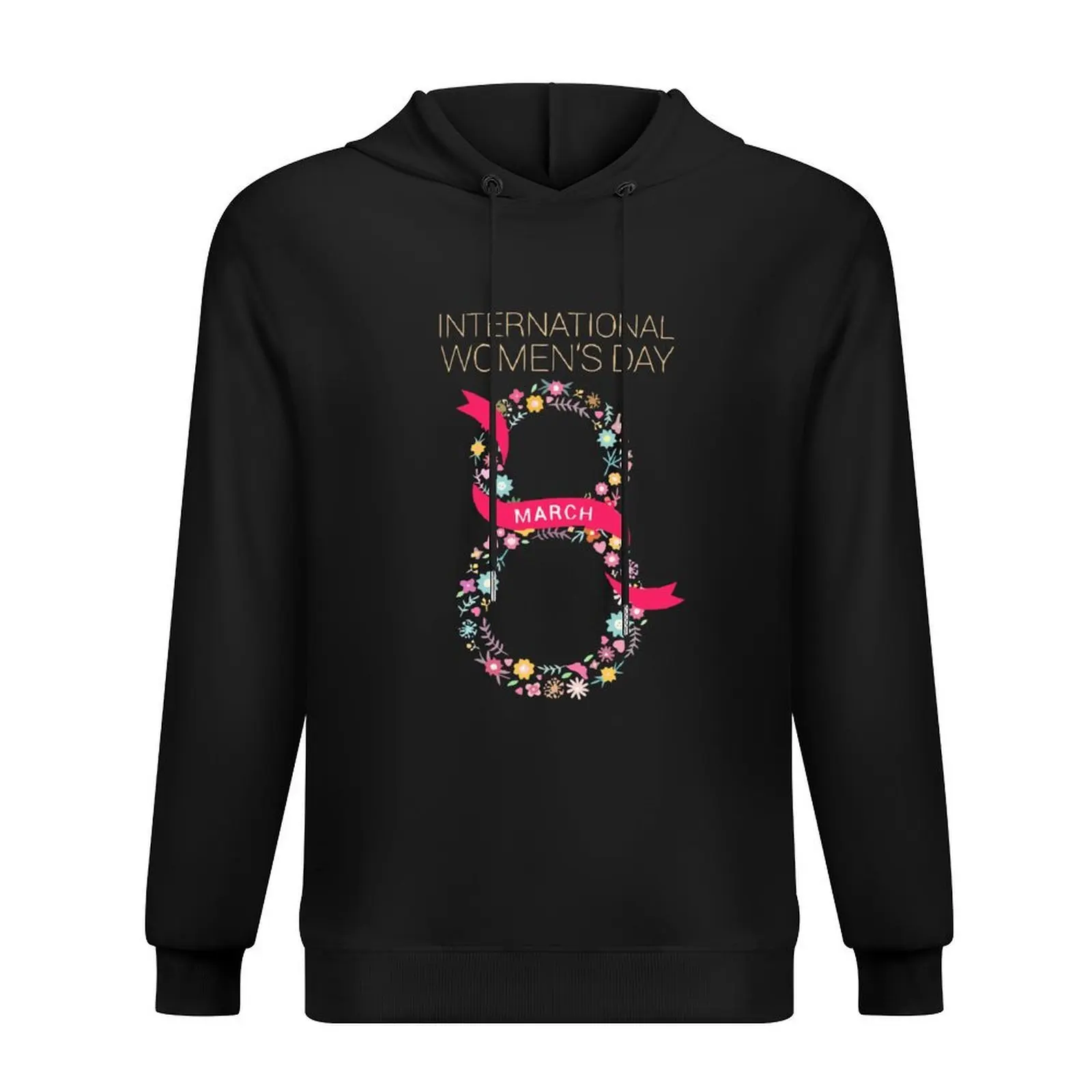

International Women's Day March 8 Hoodie men's sweat-shirt autumn jacket men anime clothing new hooded tee