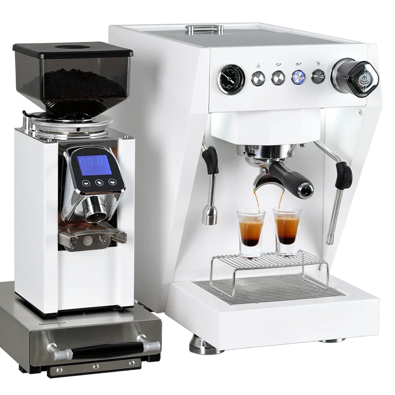 220V50HZ CRM3128 Multi-function Commercial Professional Espresso Hand Press Coffee Maker Electric