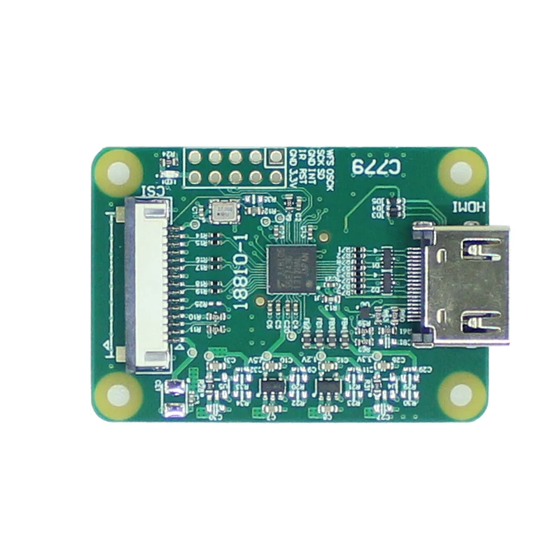 Raspberry Pi Compatible HDMI Expansion Board (ZeroW/3B+/4B) , HDMI to CSI-2 Adapter