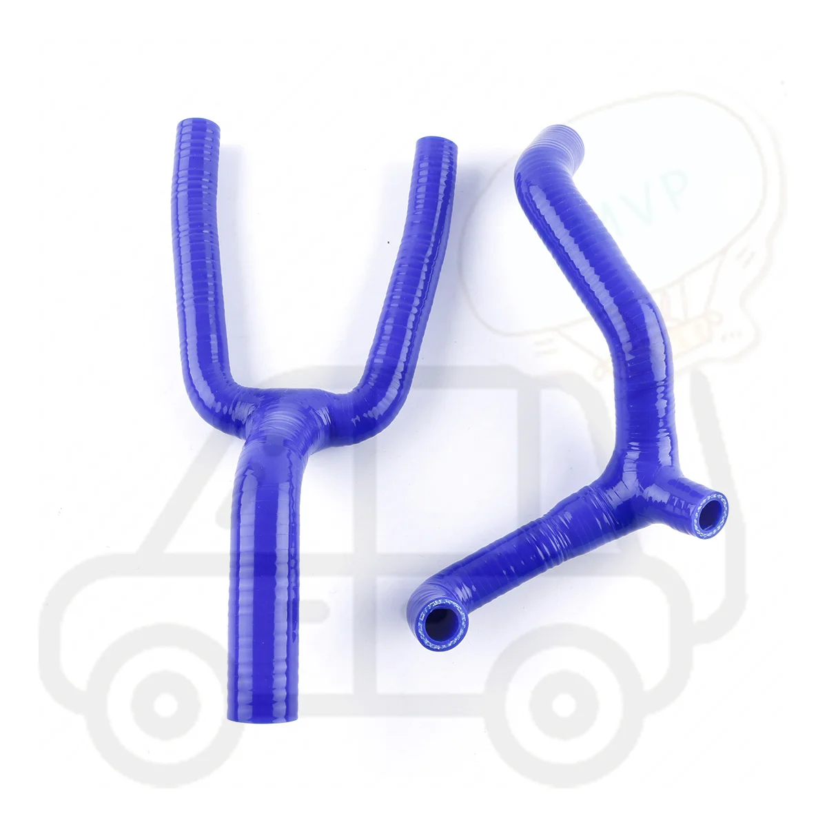 FOR 2000-2008 HOSQUARNA WR125 CR125 Silicone Radiator Coolant Hoses 2001 2002 2003 2004 2005 2006 2007 Tubes Pipes Kit 2PCS 3PLY