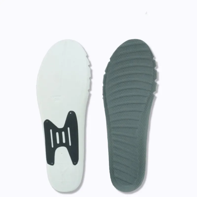 High-elastic Shock-absorbing Badminton Insoles Sweat-absorbing Breathable EVA Anti-slip Insoles For Height Increase