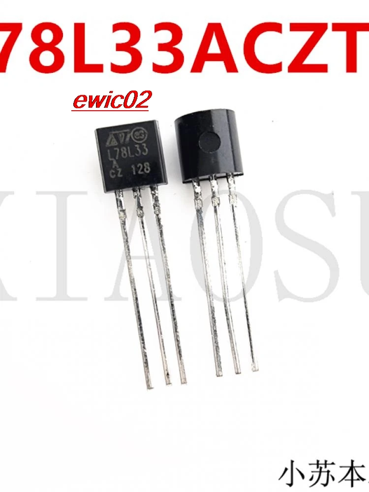 

10 шт., Оригинальные запасные части l78l33oktr L78L33 TO-92 IC