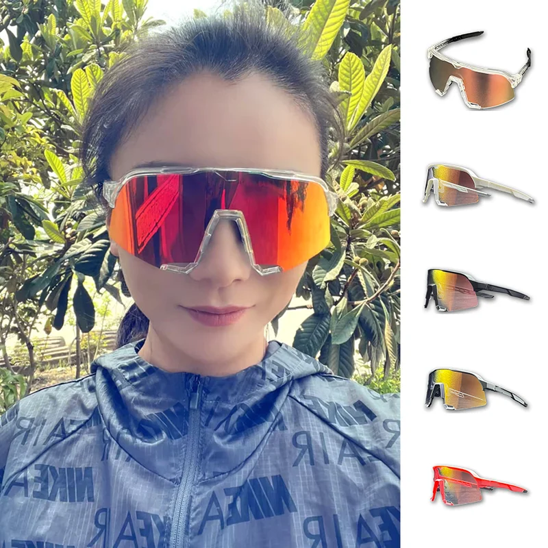 Luxury Brand New Fashion Mountain Speed Bike S2 S3 Eyewear Unisex Marathon Running Cycling Sun Protection Goggles UV400 Glasses