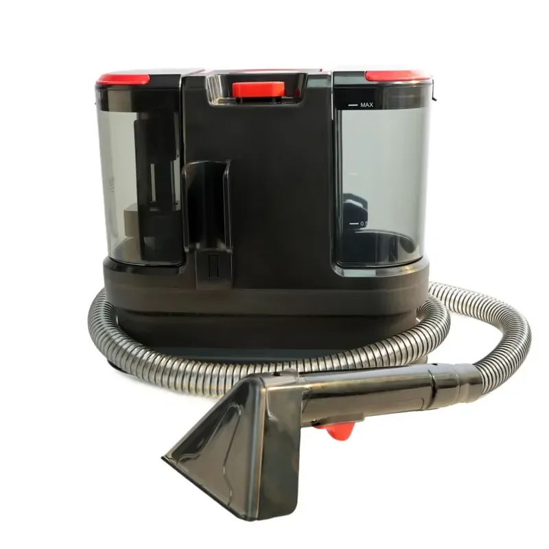 Aspirador de Pó a Vapor Sem Fio Portátil para Limpeza a Seco e Úmido para Carro, Sofá e Eletrodomésticos com Dispositivo de Sucção Potente