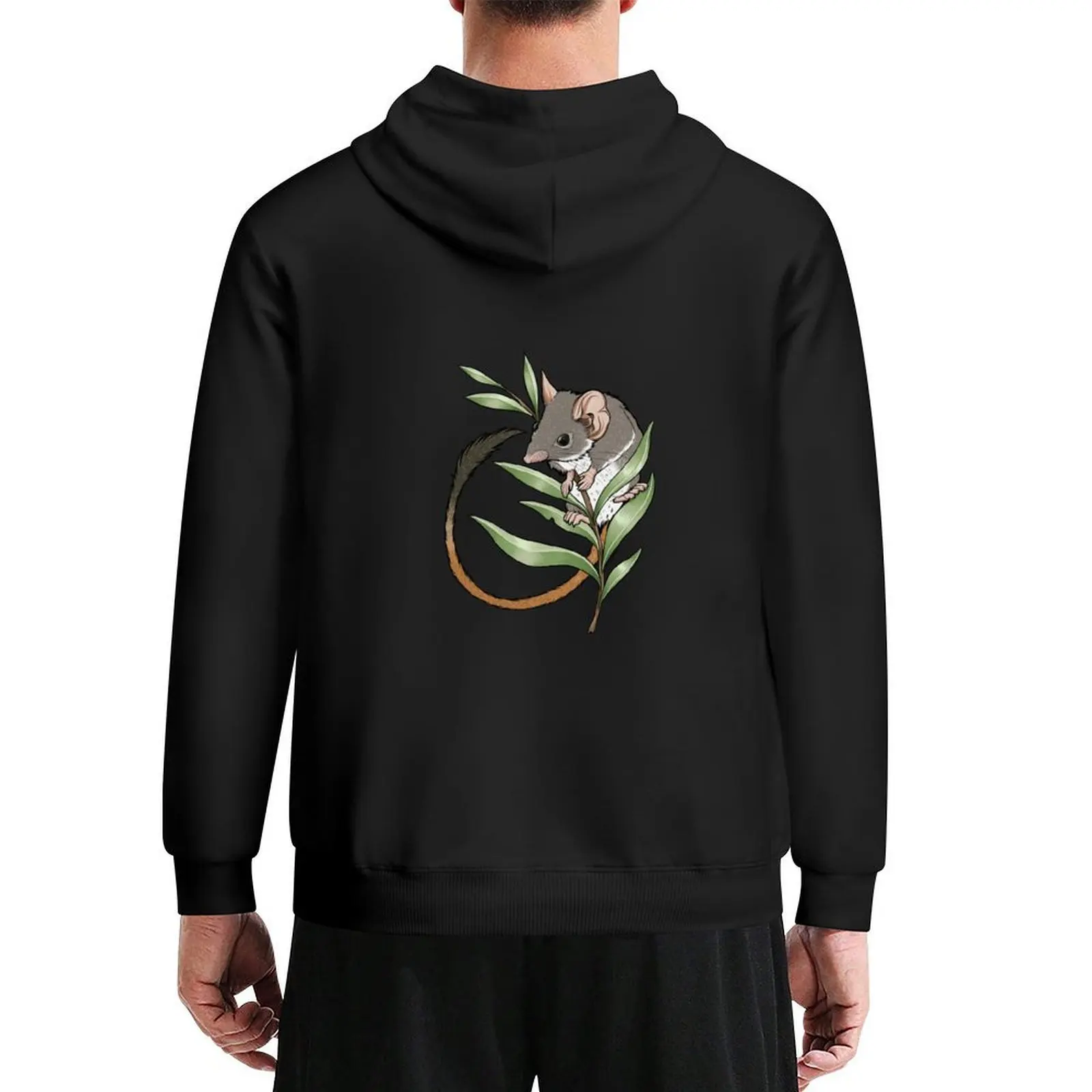 

Australia Phascogale and Eucalyptus Leaves Hoodie men's sweat-shirt men's clothes male clothes men's oversize hoodie