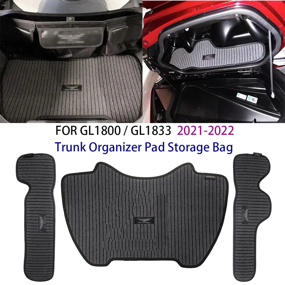 For Honda Goldwing GL1800/GL1833 2021 2022 Motorcycle Trunk Organizer Pad Storage Bag Rear Luggage Guard Protection Mat