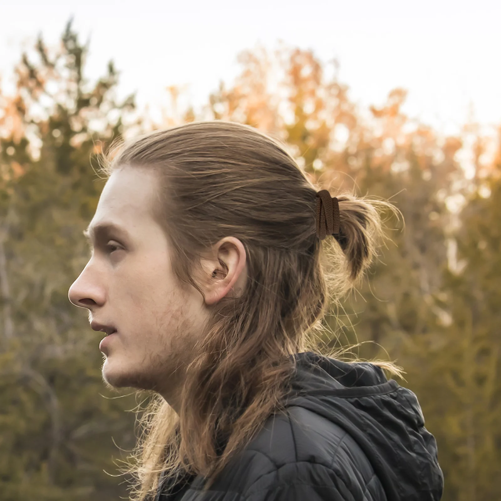 

60pcs High Elasticity Hair Ties Soft Cotton Stretchy Scrunchies Mixed Colors Seamless Design For Thick Hair Women Ponytail