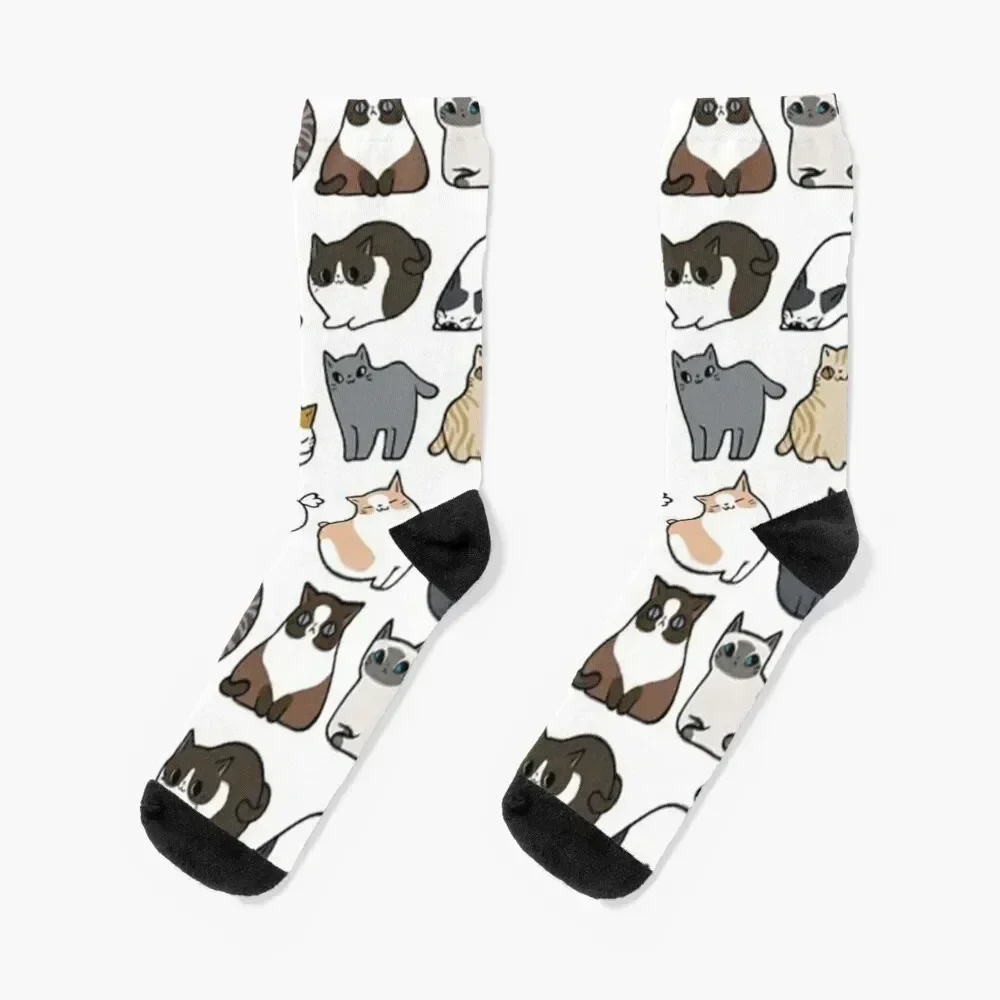 

Cats Cats Cats Socks sports and leisure cool anti-slip heated Women's Socks Men's