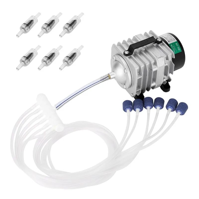 ACO Series Oxygen Pump High Power AC Electromagnetic, Air Pump Fish Pool Oxygen Pump Air Compressor