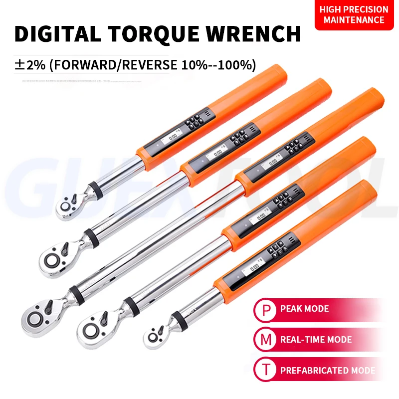 Electronic Digital Torque Wrench High-precision Adjustable Torque Wrench LED Screen Industrial Grade Digital Torque Wrench