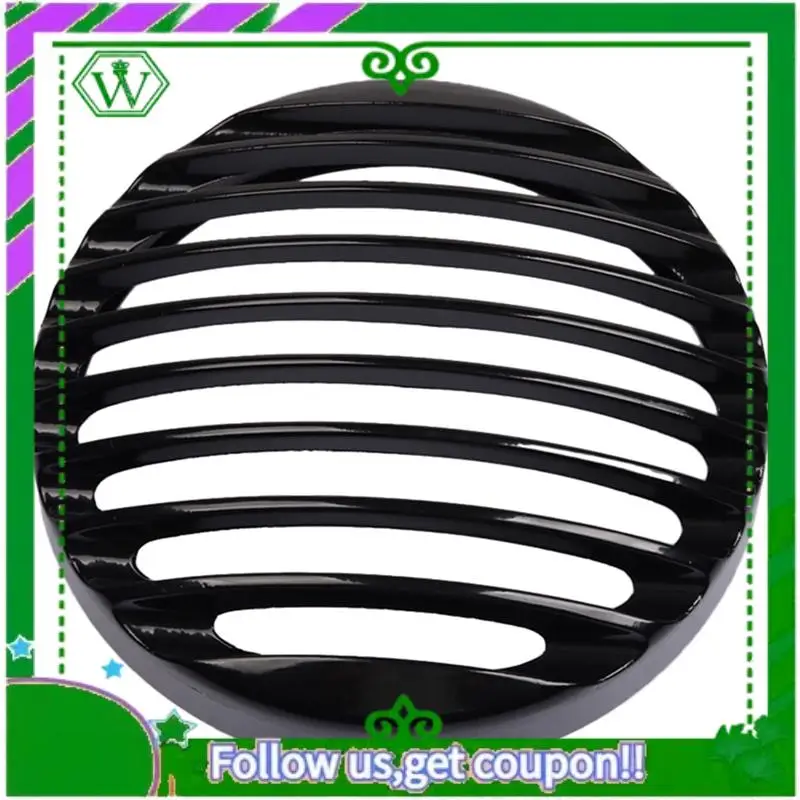 

AC34-Motorbike Accessories For Tuning XL883 XL1200 Dana/Softtail Black Grille Headlight Cover