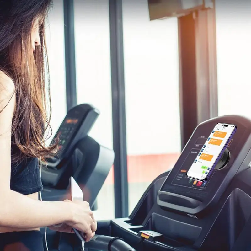 Support de téléphone sous vide magnétique double face, multifonctionnel, rotatif, aspiration de voiture