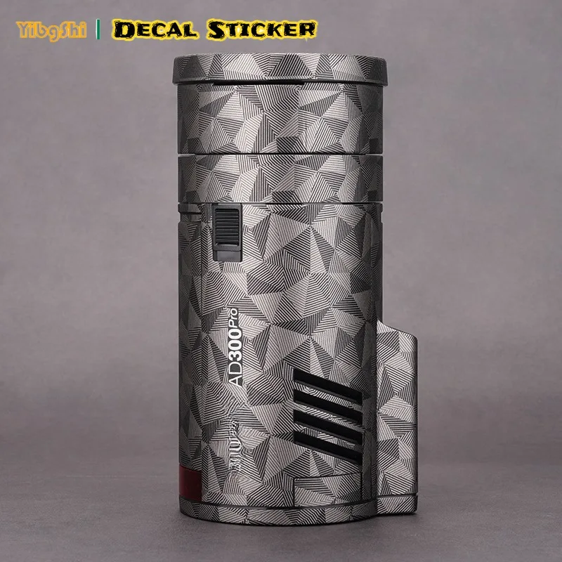 For Godox AD300 Pro Outdoor Flash Sticker Vinyl Wrap Film AD300Pro Speedlight Body Protective Sticker Protector Coat