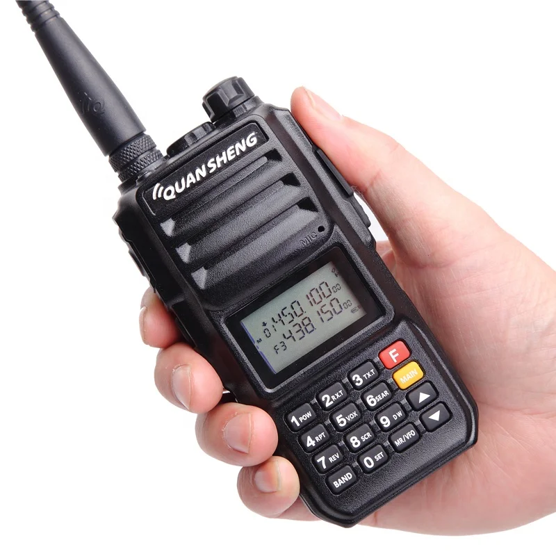 

Quansheng TG-UV2 PLUS High Power 10W 5 Bands 4000mAh 10KM Long Range 200CH 136-174MHz/Police 350-390MH/400-470MHz Walkie Talkie