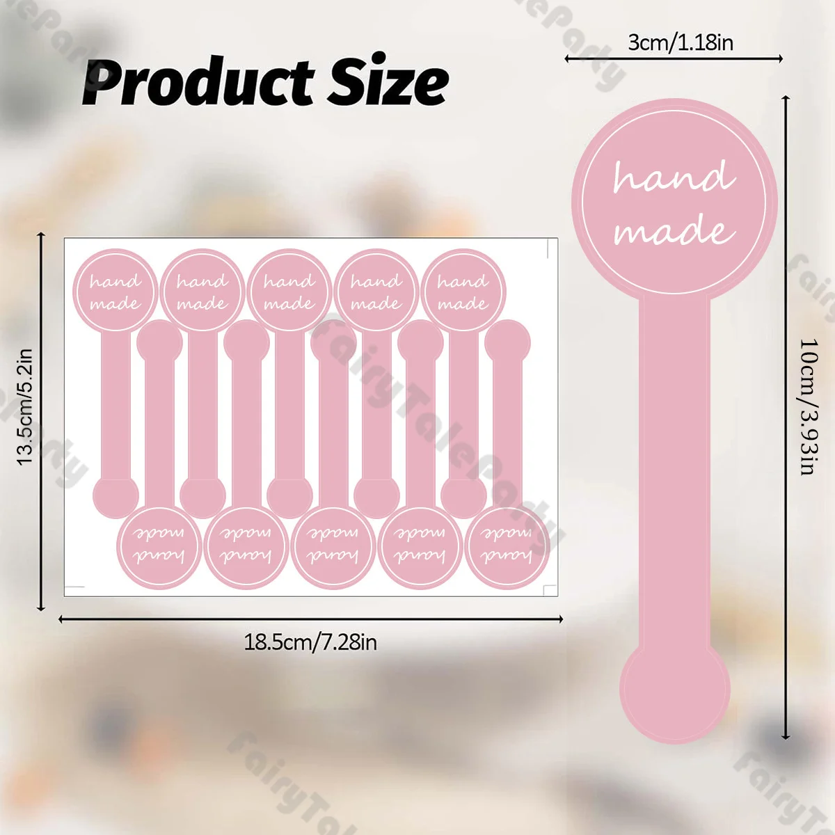 

Cute Stickers for Party Events, Gift Packaging Bags, Sealing Stickers, Kraft Paper Stickers or Hot Stamping Material Labels