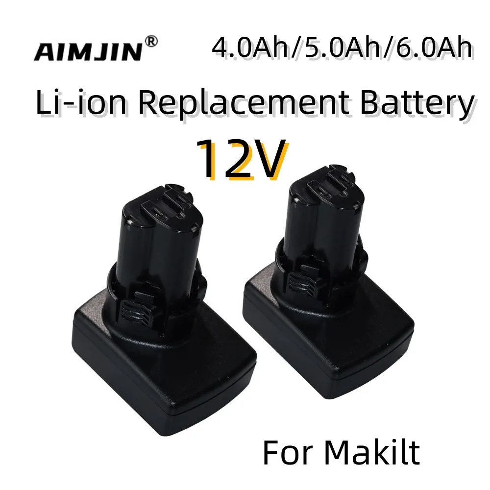 

4000/5000/6000MAH For Makita BL1013 Replacement Battery 10.8V 12V BL1014 BL1015 LiIon Replace Accumulators Power Tools Battery