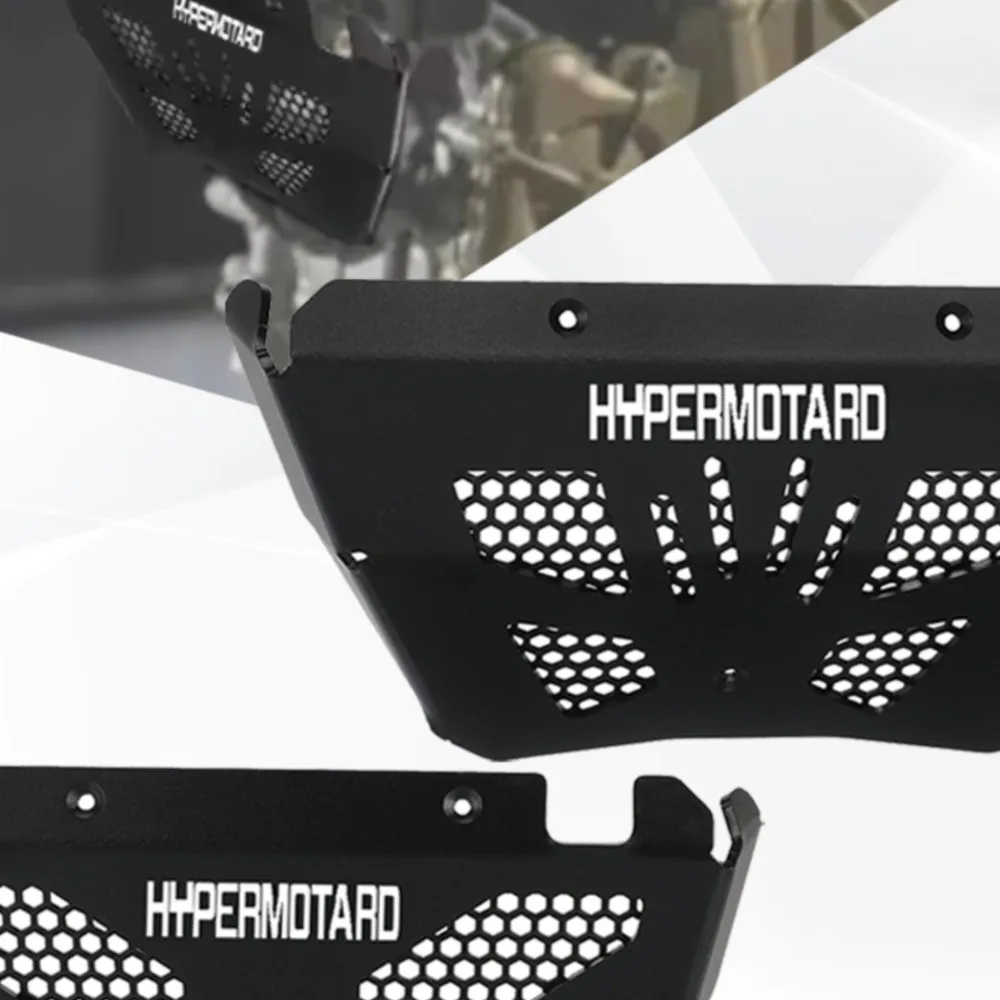 

Motorcycle 2025 2026 New For Ducati Hypermotard 698 Mono RVE 2024 Front Engine Guard Protector Lower Chin Fairing Spoiler Cover
