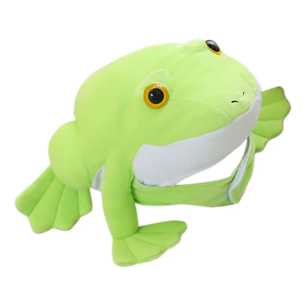 

Frog Headwear Cute Animal Party Hat for Adults Kids Carnival Costume Cosplay Accessory Lightweight Fun Photo Prop