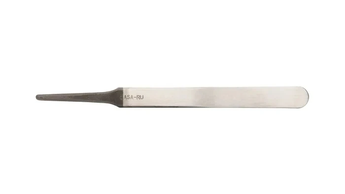 

2ASARU Tweezers 2mm Tip Tape Coated Anti-sticking, Can Clip Tape Without Sticking