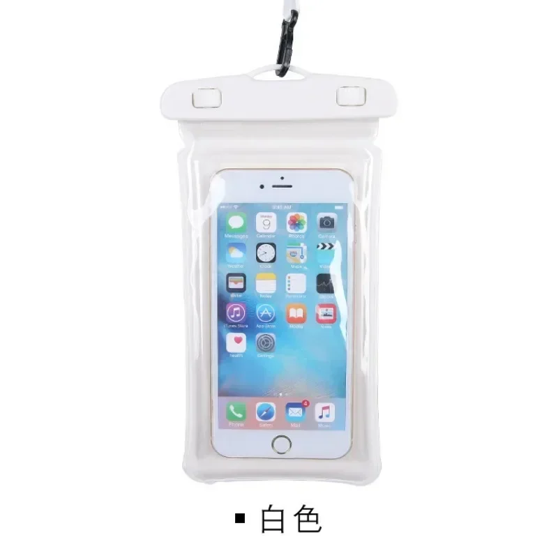 Touchscreen Mobile Phone Waterproof BagDrifting Swimming Taking Pictures Dustproof Sealing Diving Bag Airbag Takeaway