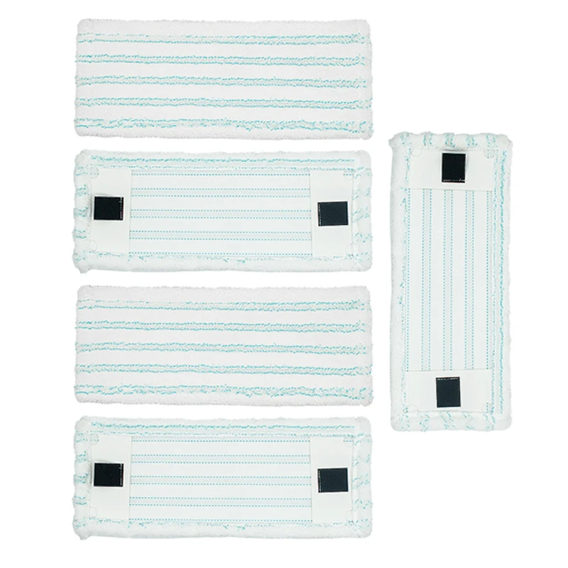 5pcs Floor Mop Cover for Leifheit Clean Twist M Ergo Micro Duo, Replacement Microfibre Mop Covers Suitable for All Floors