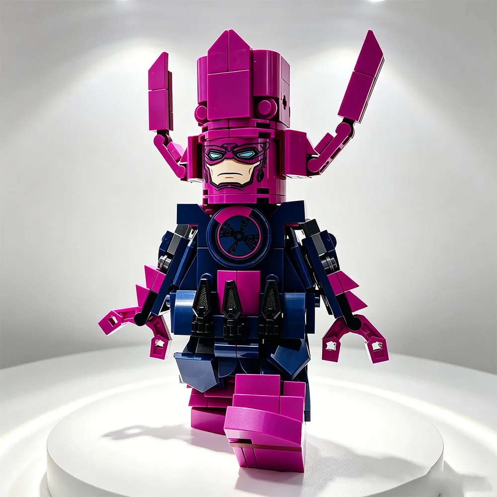Hot selling domestic MOC magical hero DIY toy model, suitable for home living room decoration and holiday party gifts