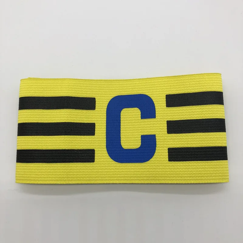 1 Pcs Professional Football Armband Nylon Adjustable Soccer Arm Band Leader Match Football Armband Captain Armband Band