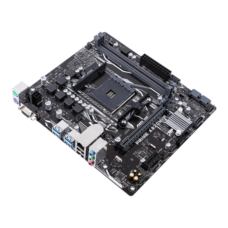 Płyta główna PRIME A320M-F AM4 AMD A320 Chipset DDR4 32GB Micro ATX Używana