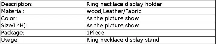 Solid Wood Ring Bracelet Display Rack Jewelry Store Specific Obliquity Display Props Necklace Holder Creative Decorations