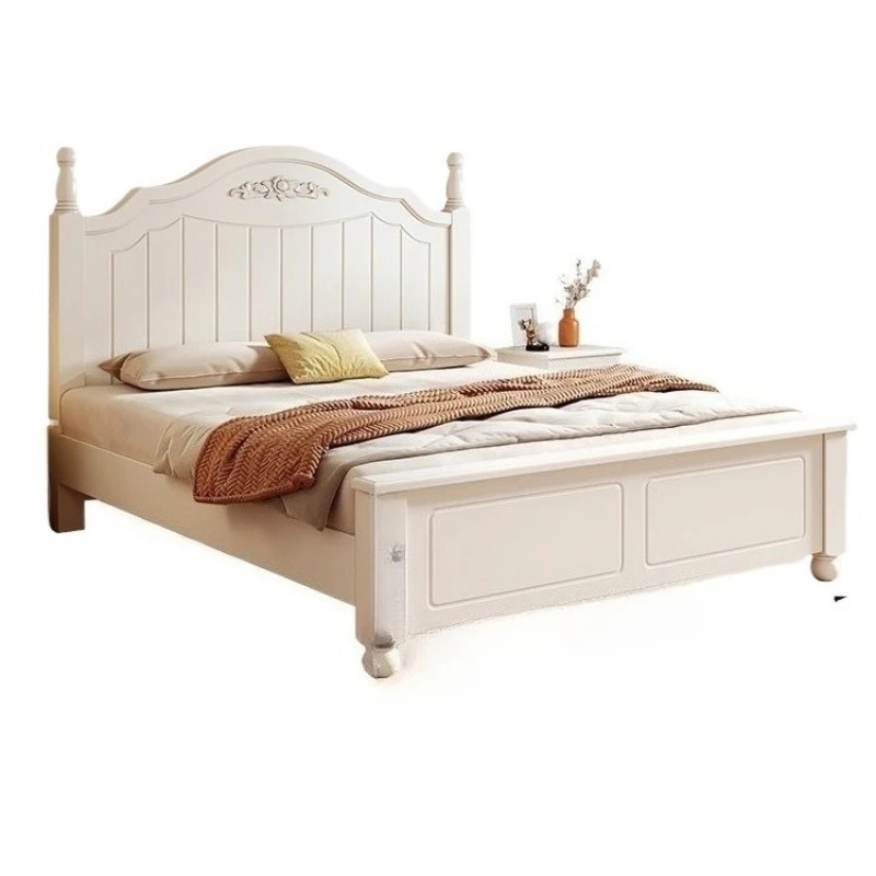 wooden single bed household simple 180×200 modern bed frame comfortable minimalist muebles para dormitorio bedroom furniture
