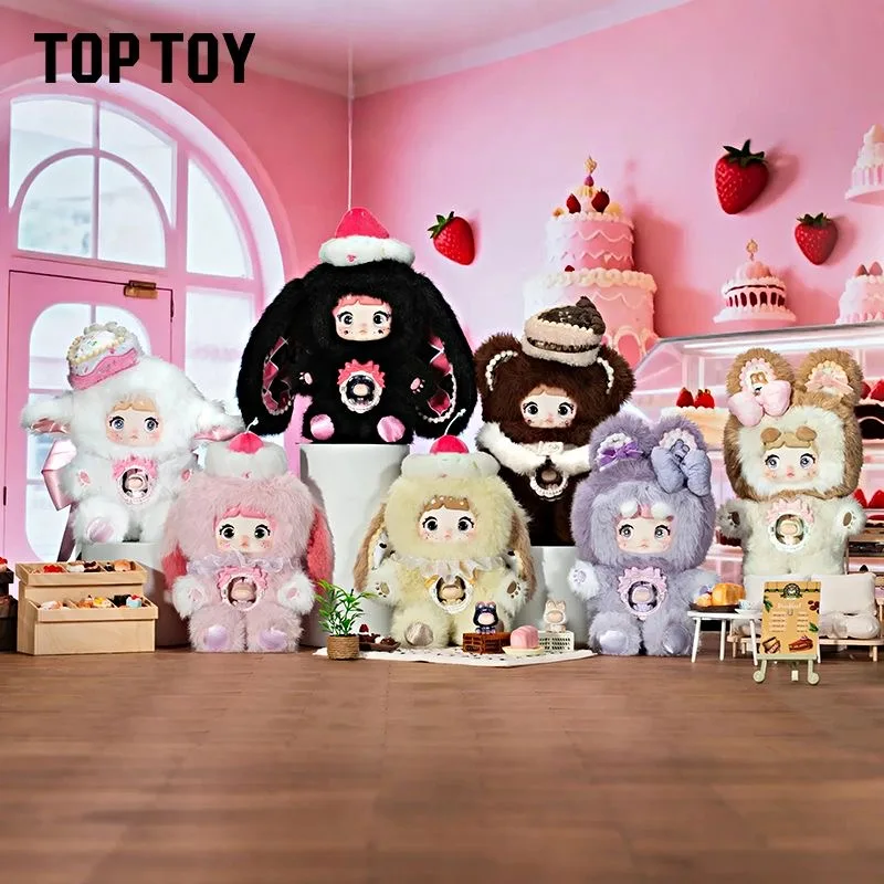 

Nommi Plush Keychain Blind Box,Honey Sweety Amaryllis Series Cute Action Figure Plush Doll Bag Pendant Gift(random 6 pcs)