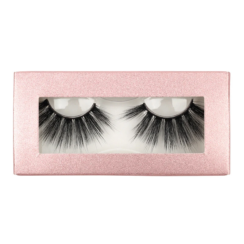 1 Pair 25mm Thick False Eyelashes 6d Handmade Exaggerated Imitation Mink Reusable Lashes Fake Eyelashes Makeup Tool