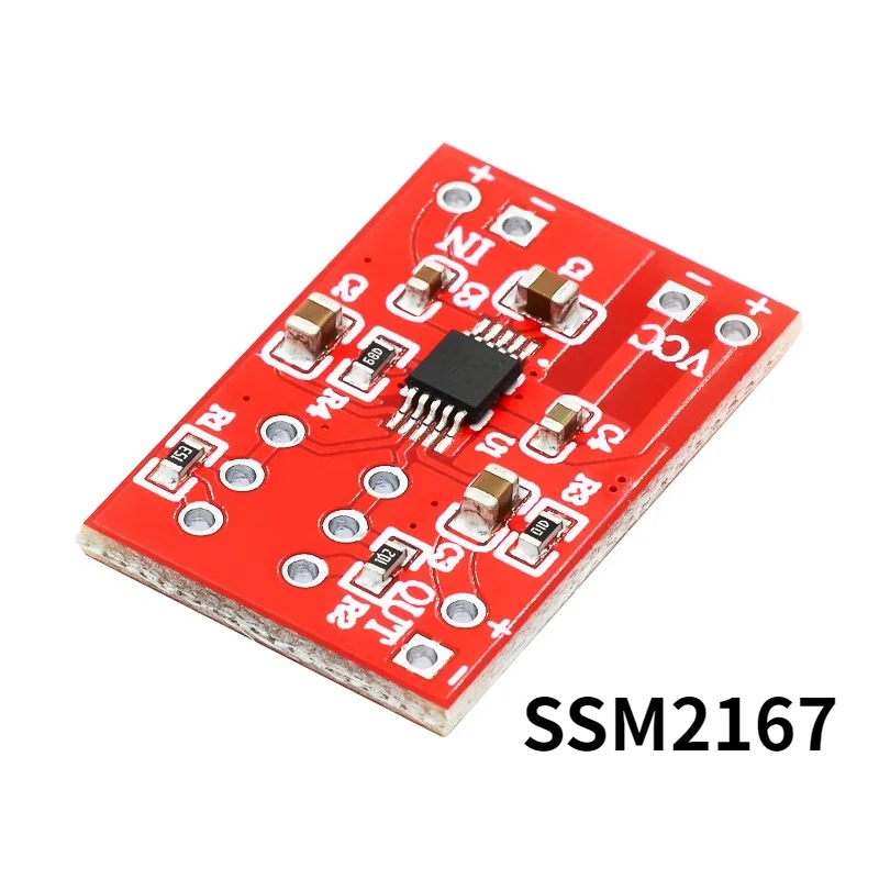 SSM2167 Microphone Preamplifier Board Low Noise COMP Compression Module DC 3V-5V