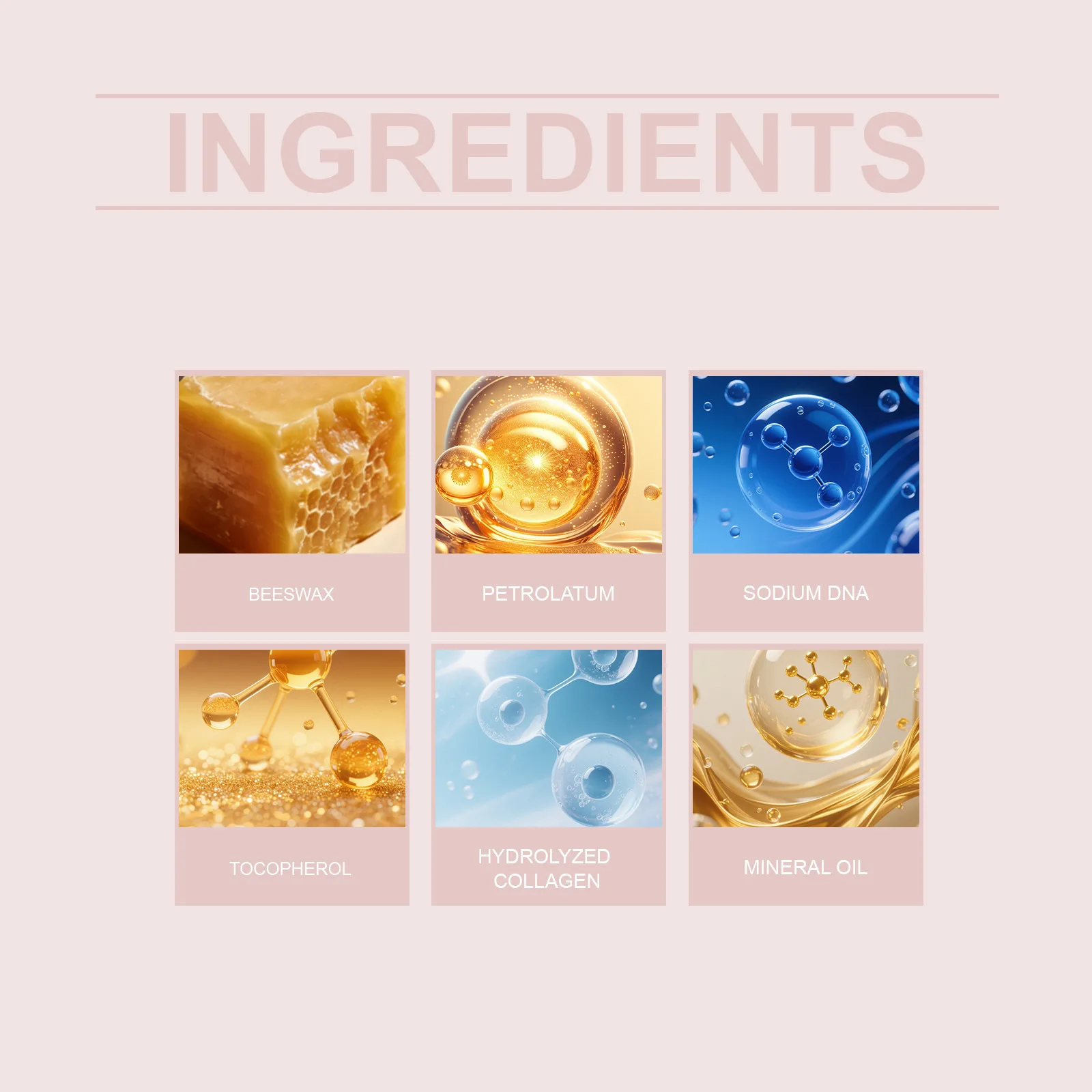 PDRN Infused Pink Collagen Multi Balm Stick Hydrating Firming Wrinkle Care Stick Target Face Neck Eye Lip Dry Dull Skin