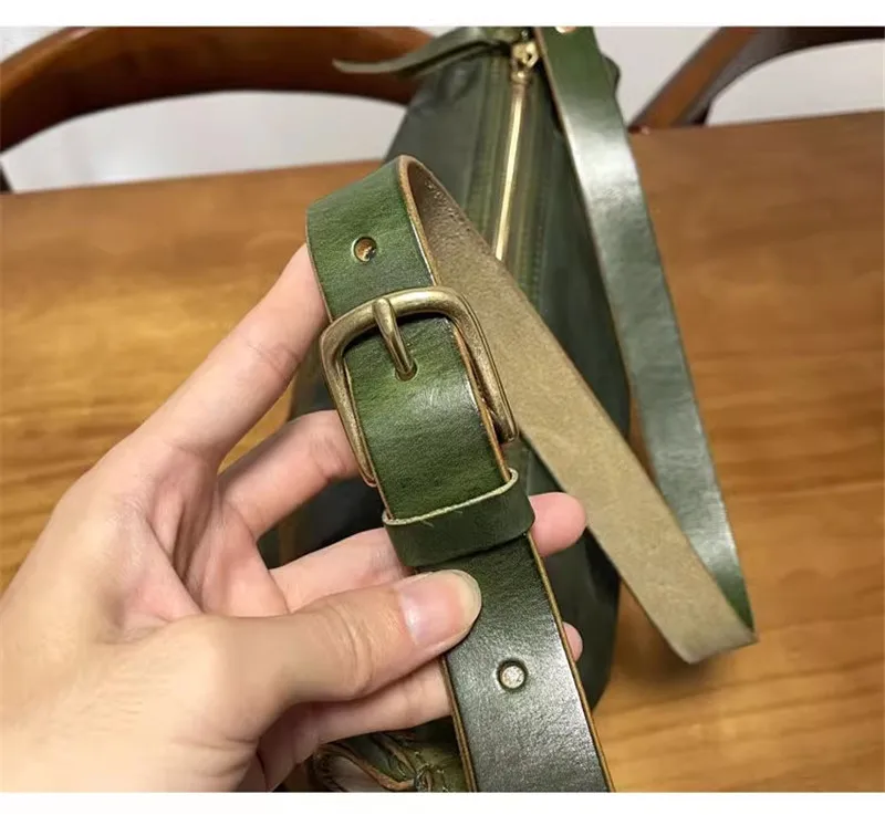 PNDME vintage high quality first layer cowhide men's messenger bag casual designer luxury natural genuine leather shoulder bag