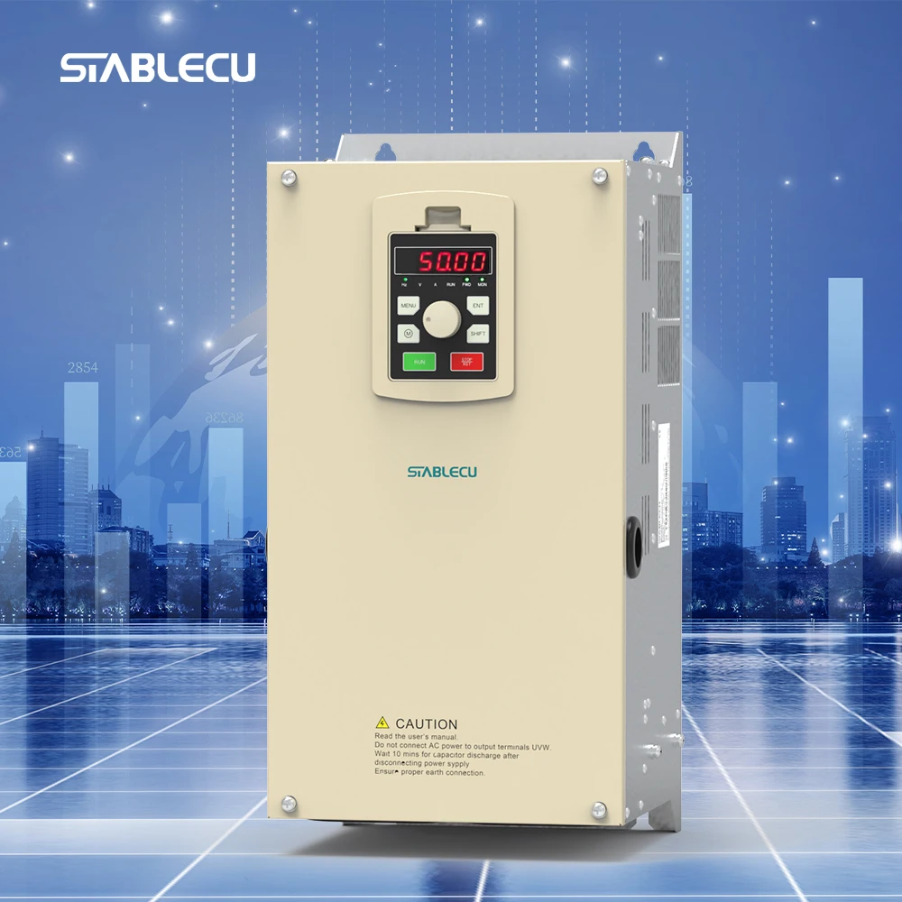 15kw Modbus RS485 VFD منظم سرعة محرك التيار المتردد التلقائي VSD 380 فولت واحد ثلاث مراحل تردد العاكس محولات 15kw التيار المتناوب
