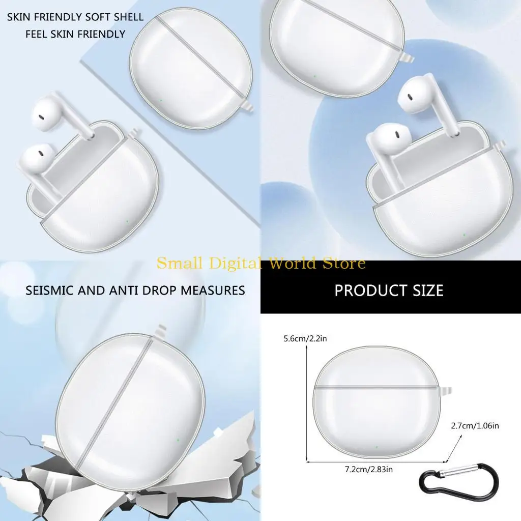 77UB earbud Enclosure Full Access Functionality Earphones Enclosure Small Earphone Storage Bag Suitable for Small earbud X7
