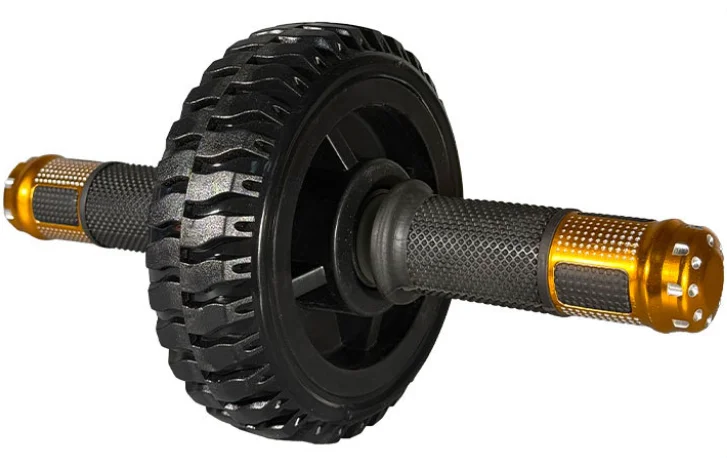 Rodillo Abdominal de 15m con Ruedas Silenciosas Antideslizantes, Ejercitador Abdominal, Entrenador Abdominal