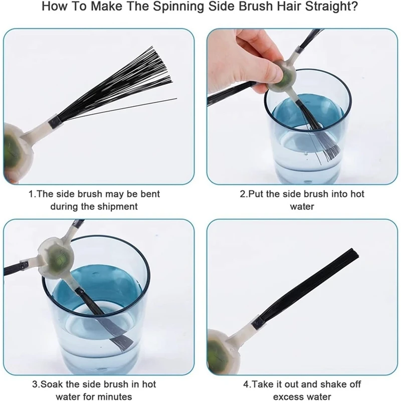 JDZD Per Lefant M201 U180 M571 M200 M500 M501 M520 T700 T800 Robot Aspirapolvere Parti Mop Pad Filtri HEPA Spazzole Laterali