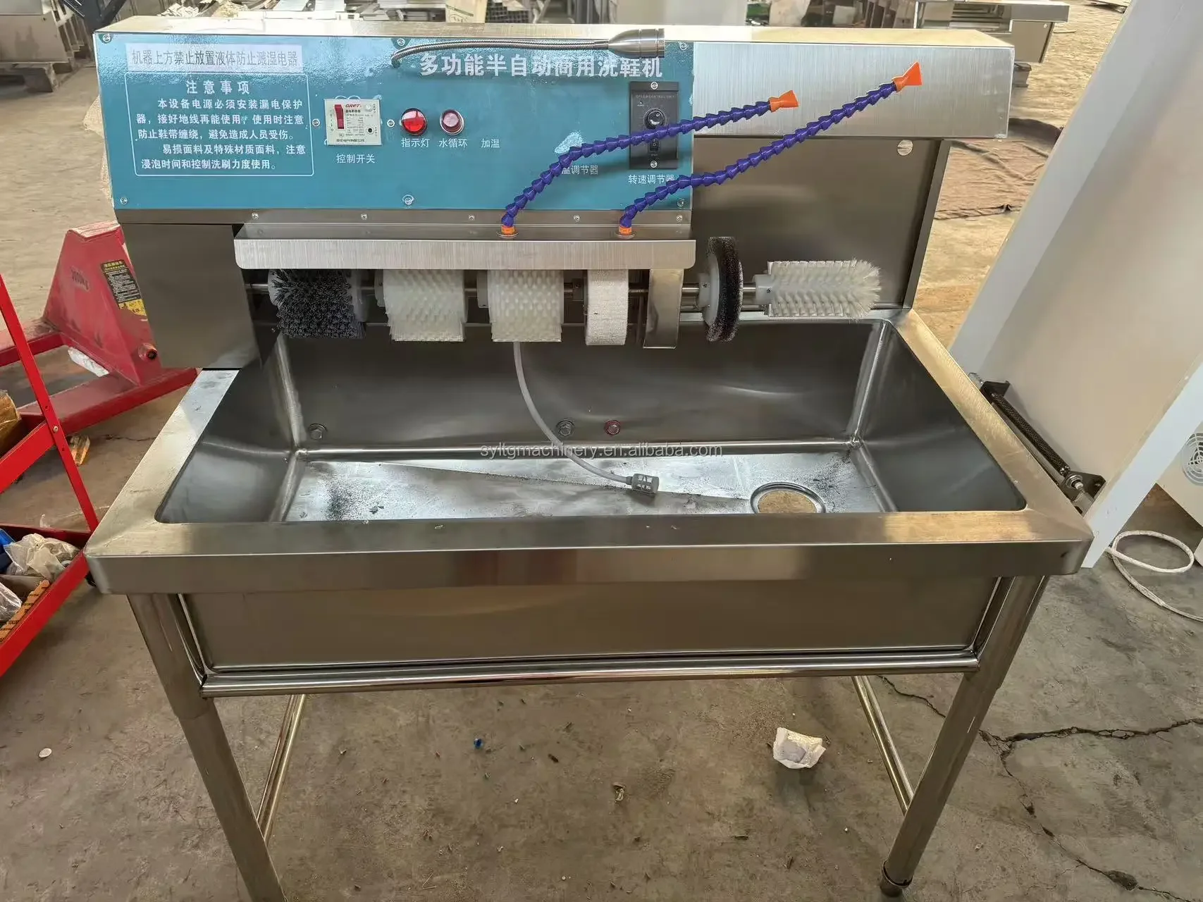 # for Commercial Shoe Washer, 304 Stainless Steel Cleaning Machine, Pure Copper Motor, Industrial Dryer for Sports Shoes